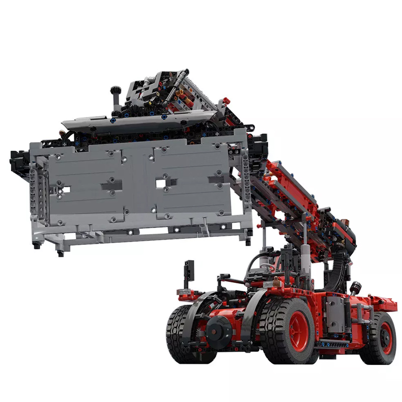 MOC 56222 42082 C model Reach Stacker Technic by Dyens Creations MOC FACTORY 2 - LEPIN Germany