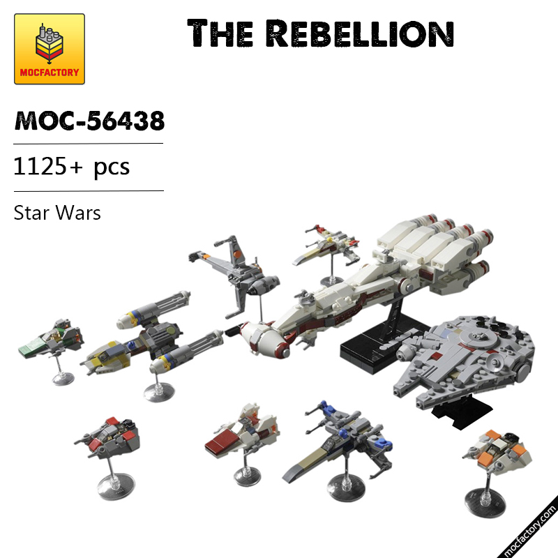 MOC 56438 The Rebellion Star Wars by onecase MOC FACTORY - LEPIN Germany