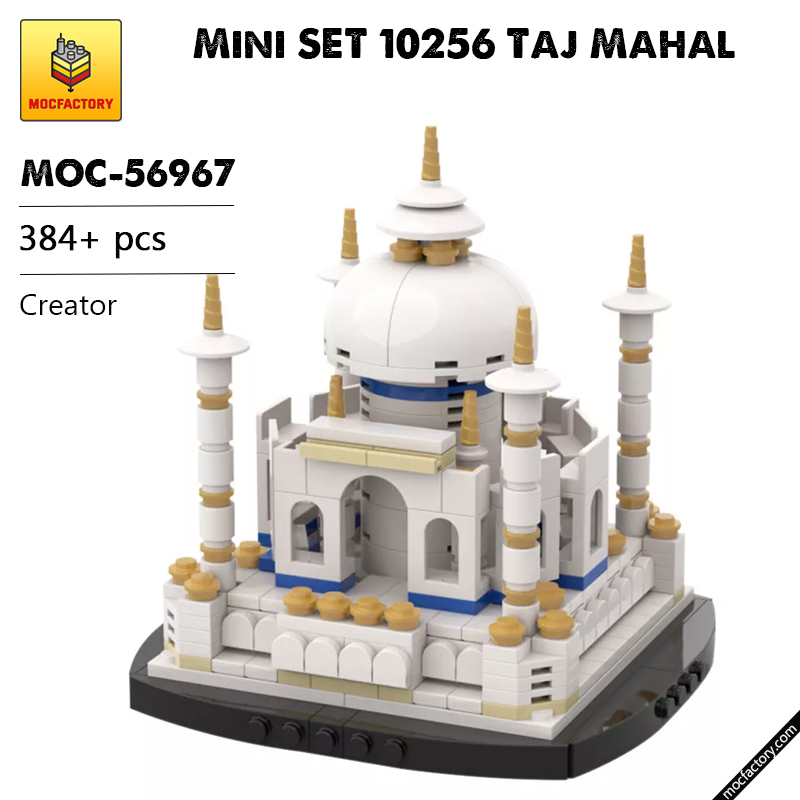 MOC 56967 Mini SET 10256 Taj Mahal Creator by gabizon MOC FACTORY - LEPIN Germany