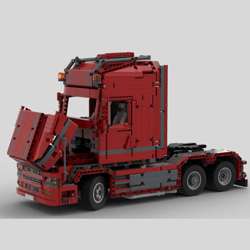 MOC 57465 Scania Truck T 580 Torpedo Technic by Furchtis MOC FACTORY 3 - LEPIN Germany