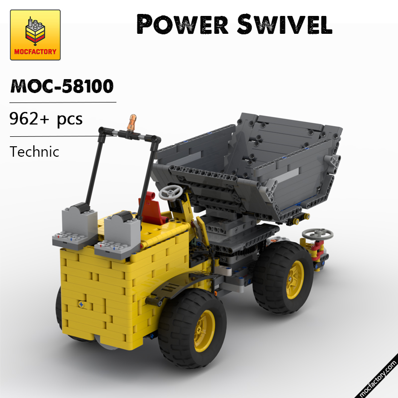 MOC 58100 Power Swivel Technic by Verni Berni MOC FACTORY - LEPIN Germany