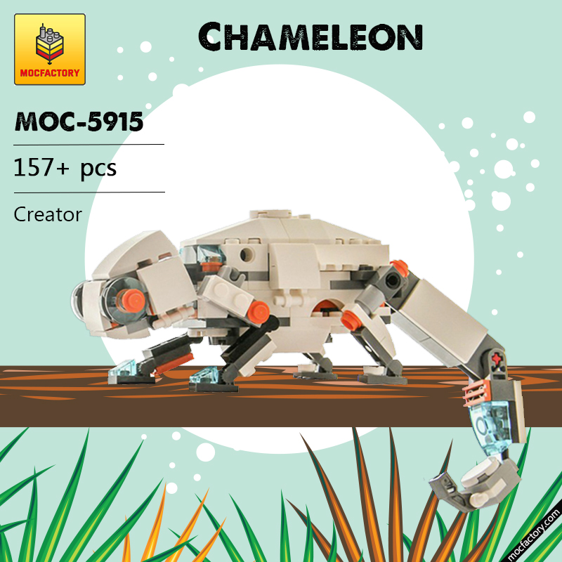 MOC 5915 Chameleon Creator by dvdliu MOC FACTORY - LEPIN Germany
