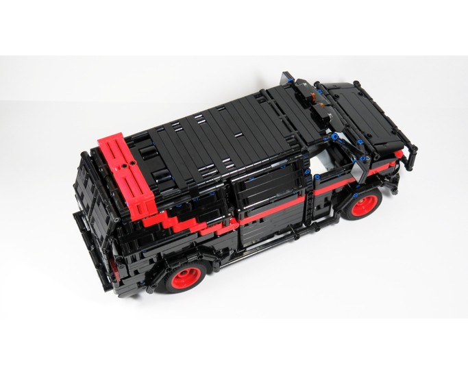 MOC 5945 A Team Van by Chade MOC FACTORY5 - LEPIN Germany