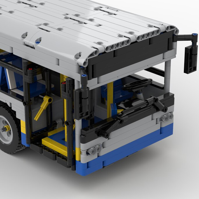 MOC 59883 Lego Technic 12m Bus Technic by Emmebrick MOC FACTORY 5 - LEPIN Germany