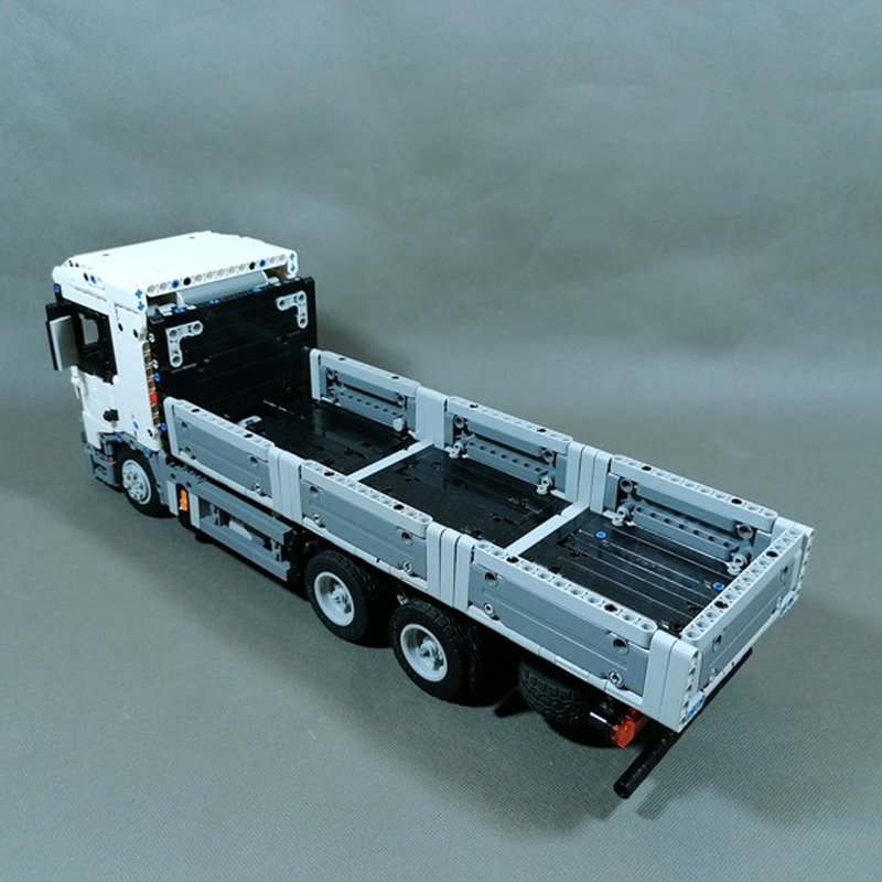 MOC 60643 Flatbed Truck Technic by DamianPLE Lego Garage MOC FACTORY 5 - LEPIN Germany