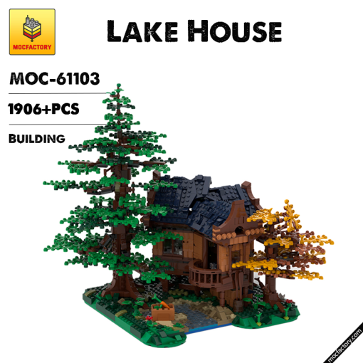 MOC 61103 Lake House with 1906 pieces 1 - LEPIN Germany