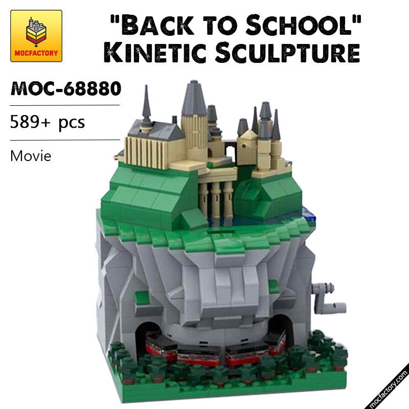MOC 68880 Back to School Kinetic Sculpture Movie by Jolly3ricks MOC FACTORY - LEPIN Germany