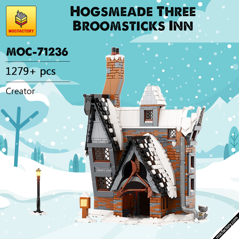 MOC 71236 Hogsmeade Three Broomsticks Inn Movie by MartinLegoDesign MOC FACTORY - LEPIN Germany