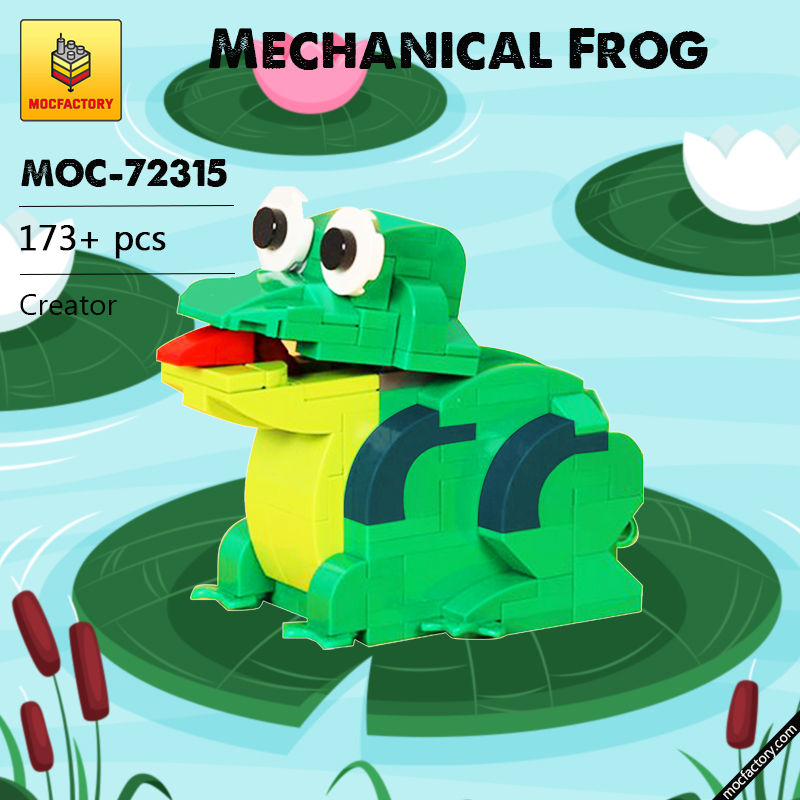 MOC 72315 Mechanical Frog Creator by JKBrickworks MOC FACTORY - LEPIN Germany
