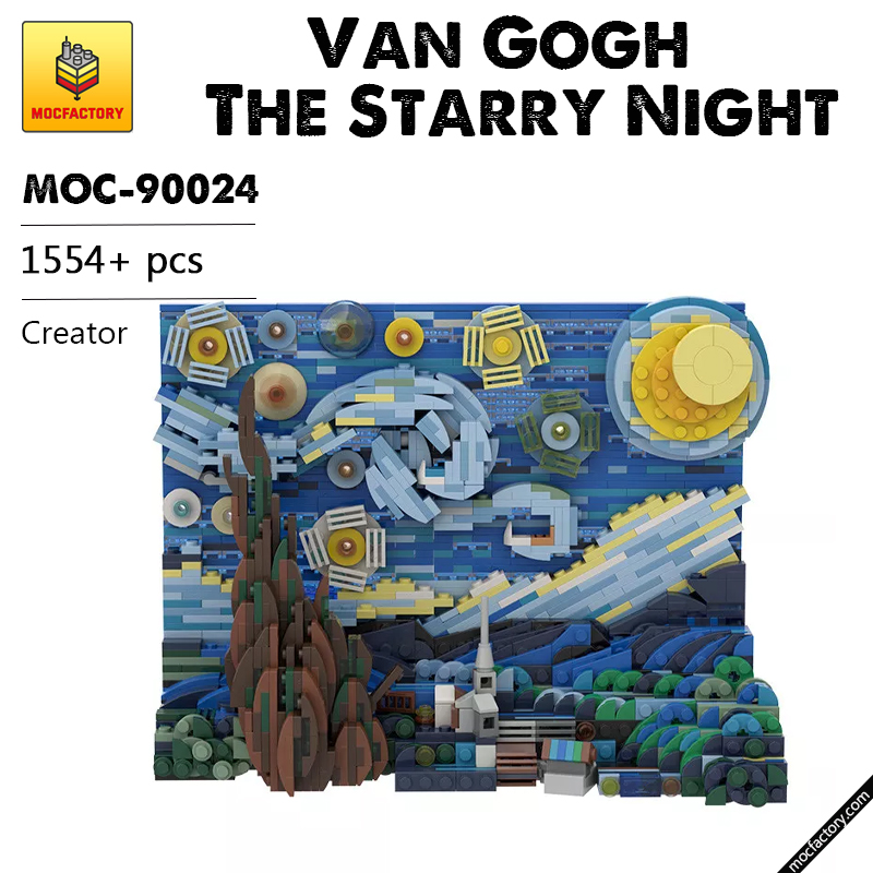 MOC 90024 Van Gogh The Starry Night MOCFACTORY - LEPIN Germany