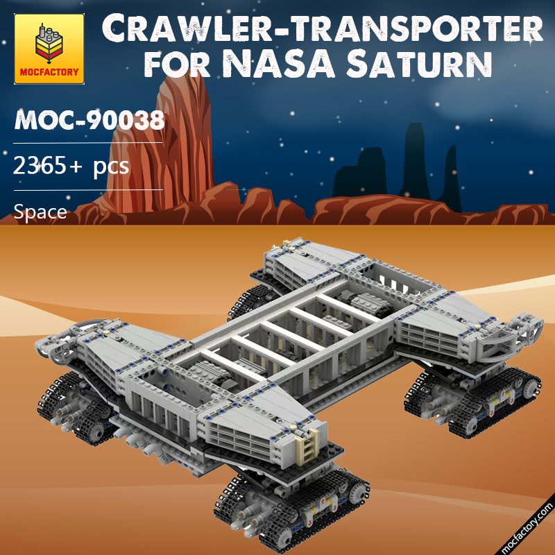 MOC 90038 Crawler transporter for NASA Saturn MOC FACTORY - LEPIN Germany