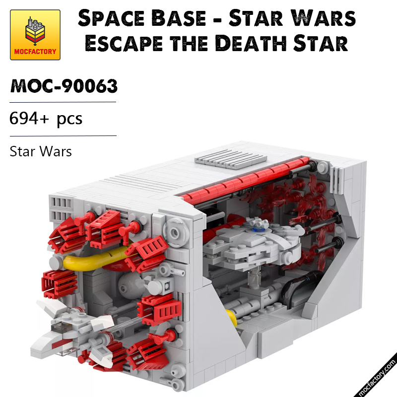 MOC 90063 Space Base Star Wars Escape the Death Star MOC FACTORY - LEPIN Germany