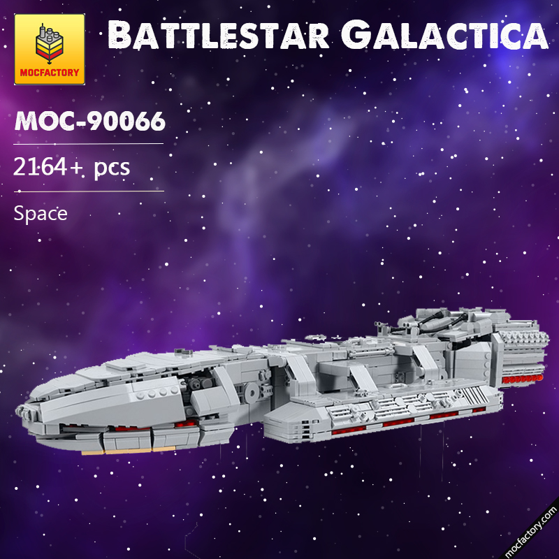 MOC 90066 Battlestar Galactica Space MOC FACTORY - LEPIN Germany