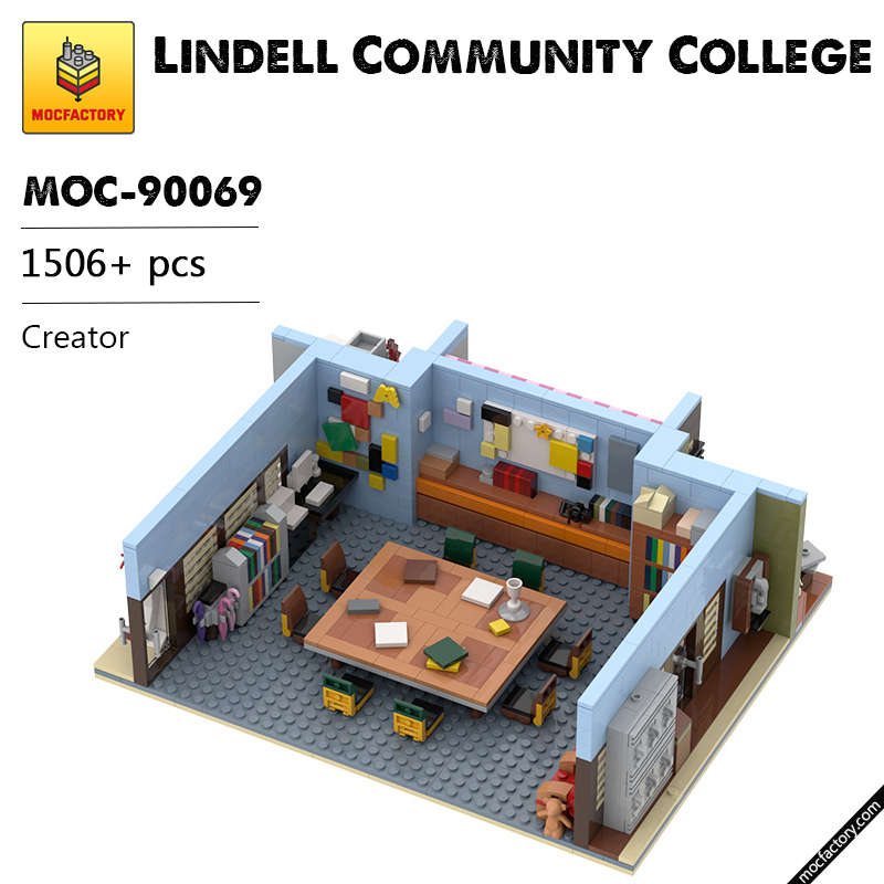 MOC 90069 Lindell Community College Creator MOC FACTORY - LEPIN Germany