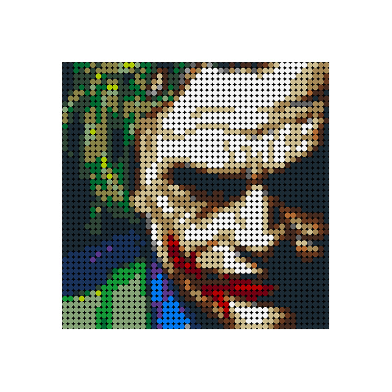 MOC 90075 The Dark Knight Joker Pixel art MOC FACTORY 2 - LEPIN Germany