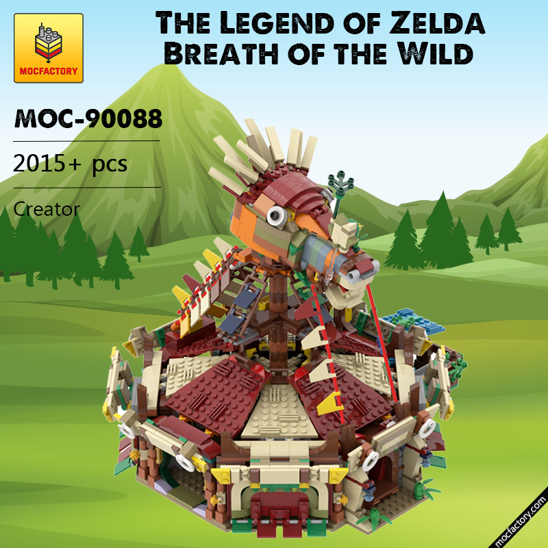 MOC 90088 The Legend of Zelda Breath of the Wild Creator MOC FACTORY - LEPIN Germany