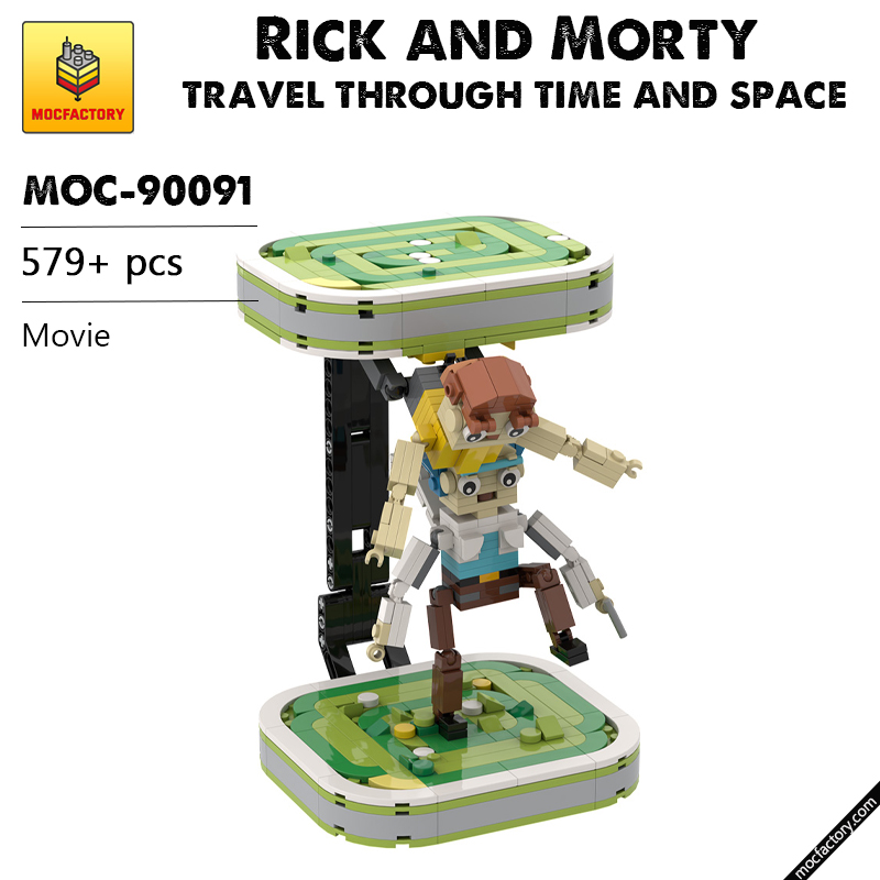 MOC 90091 Rick and Morty travel through time and space Movie MOC FACTORY - LEPIN Germany