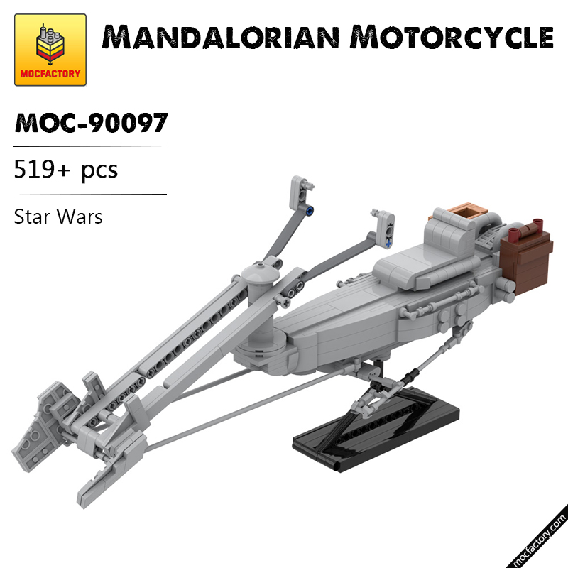MOC 90097 Mandalorian Motorcycle Star Wars MOC FACTORY - LEPIN Germany