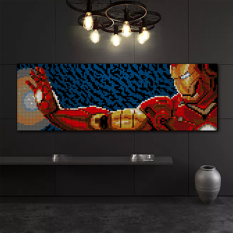 MOC 90106 Iron Man Pixel art Movie MOC FACTORY 3 - LEPIN Germany
