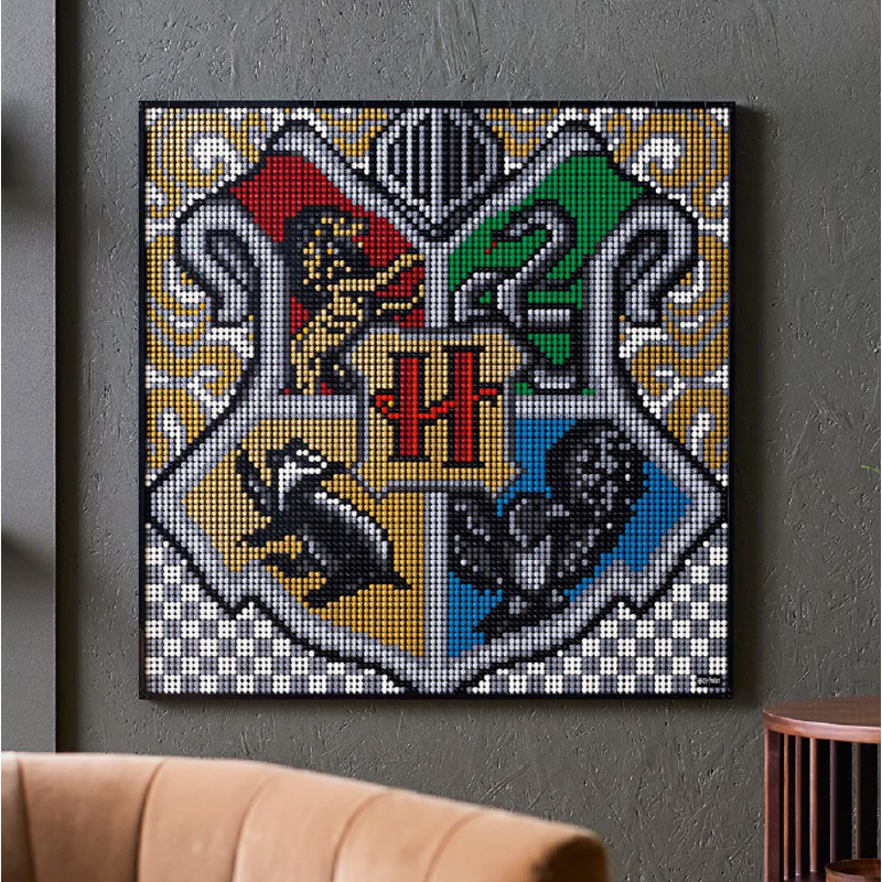 MOC 90107 Harry Potter Crest Pixel art Movie MOC FACTORY 3 - LEPIN Germany