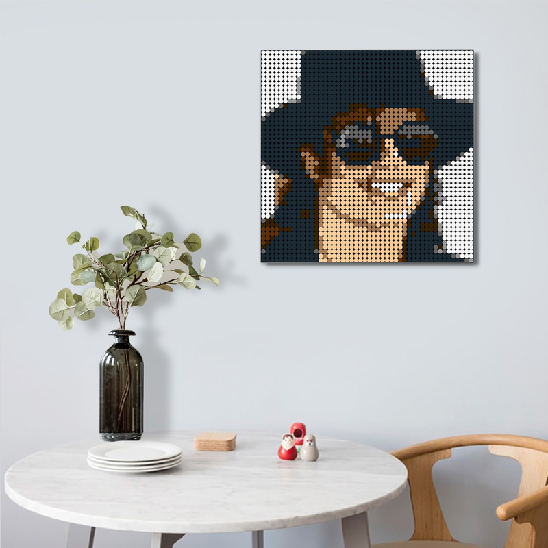 MOC 90111 Michael Jackson Pixel Art Creator MOC FACTORY 2 - LEPIN Germany