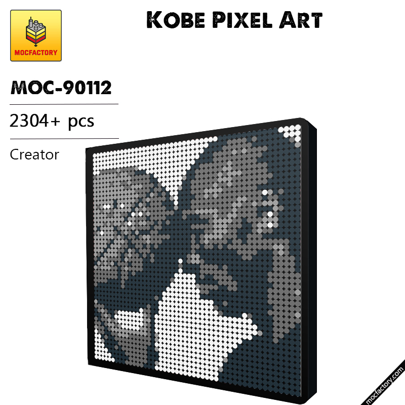 MOC 90112 Kobe Pixel art Creator MOC FACTORY - LEPIN Germany