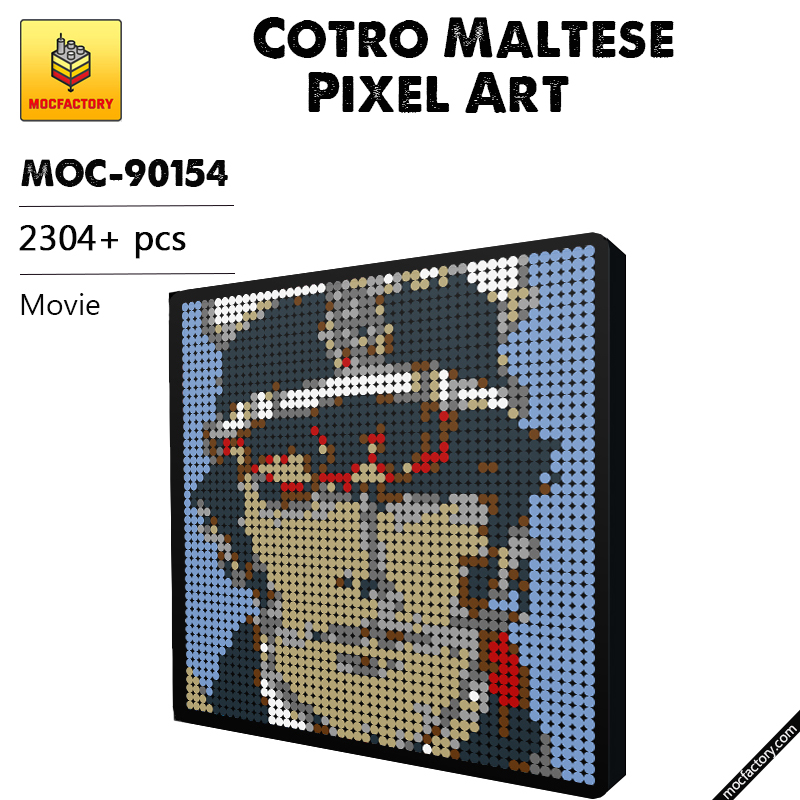 MOC 90154 Cotro Maltese Pixel Art Movie MOC FACTORY - LEPIN Germany