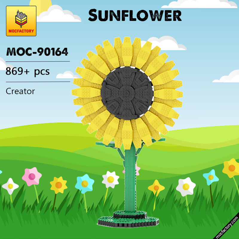 MOC 90164 Sunflower Creator MOC FACTORY - LEPIN Germany