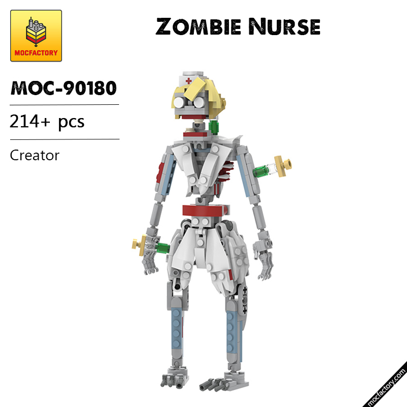 MOC 90180 Zombie Nurse Creator MOC FACTORY - LEPIN Germany