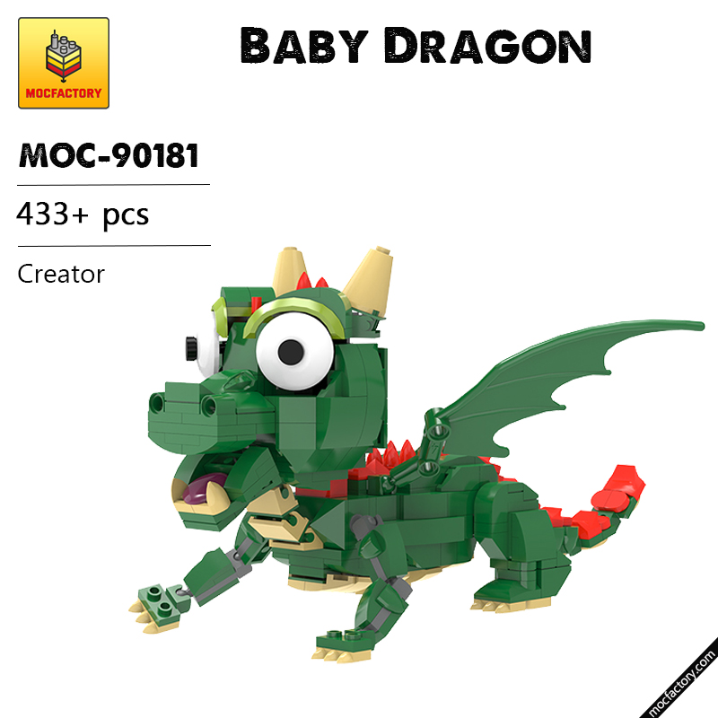 MOC 90181 Baby Dragon Creator MOC FACTORY - LEPIN Germany