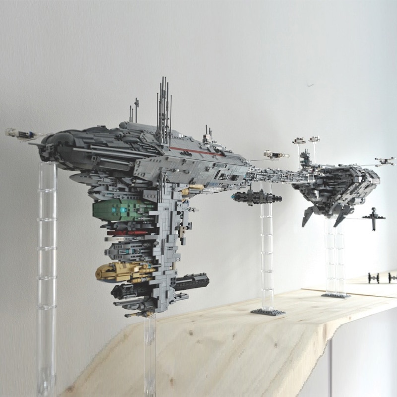 MOC Star plan Wars Series The Nebulon toy B Medical Frigate model Set Educational Building Blocks 2 - LEPIN Germany