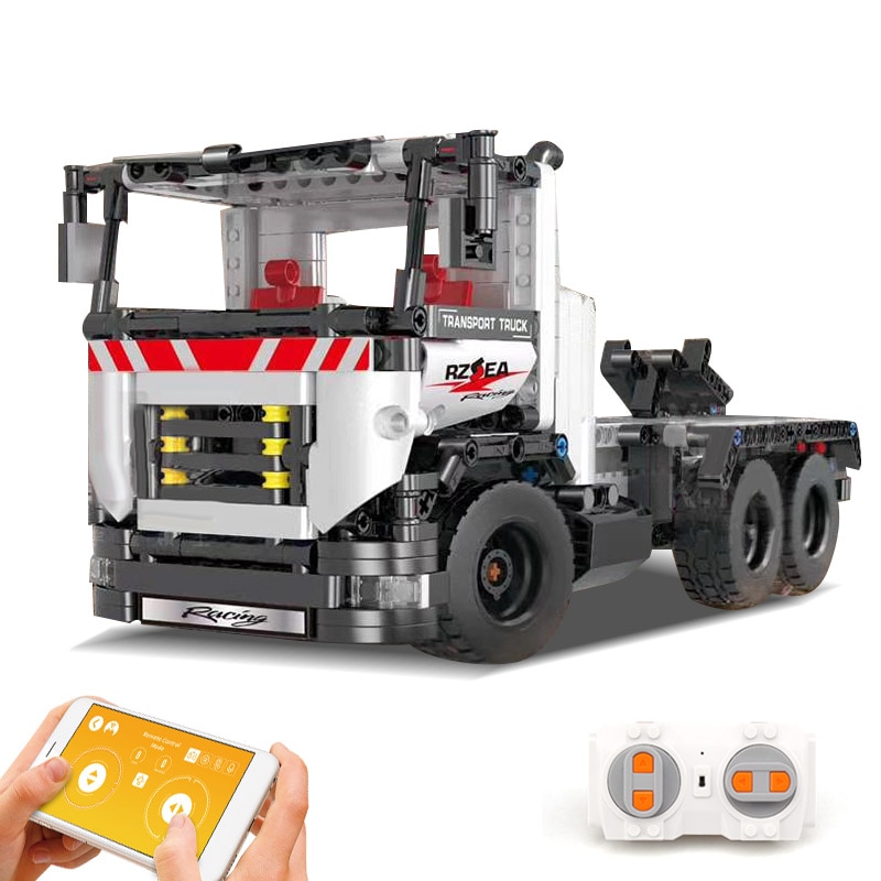 MOULD KING 15005 Technic series The Constrouction remote control truck Model With Motor Function Building Blocks 5 - LEPIN Germany