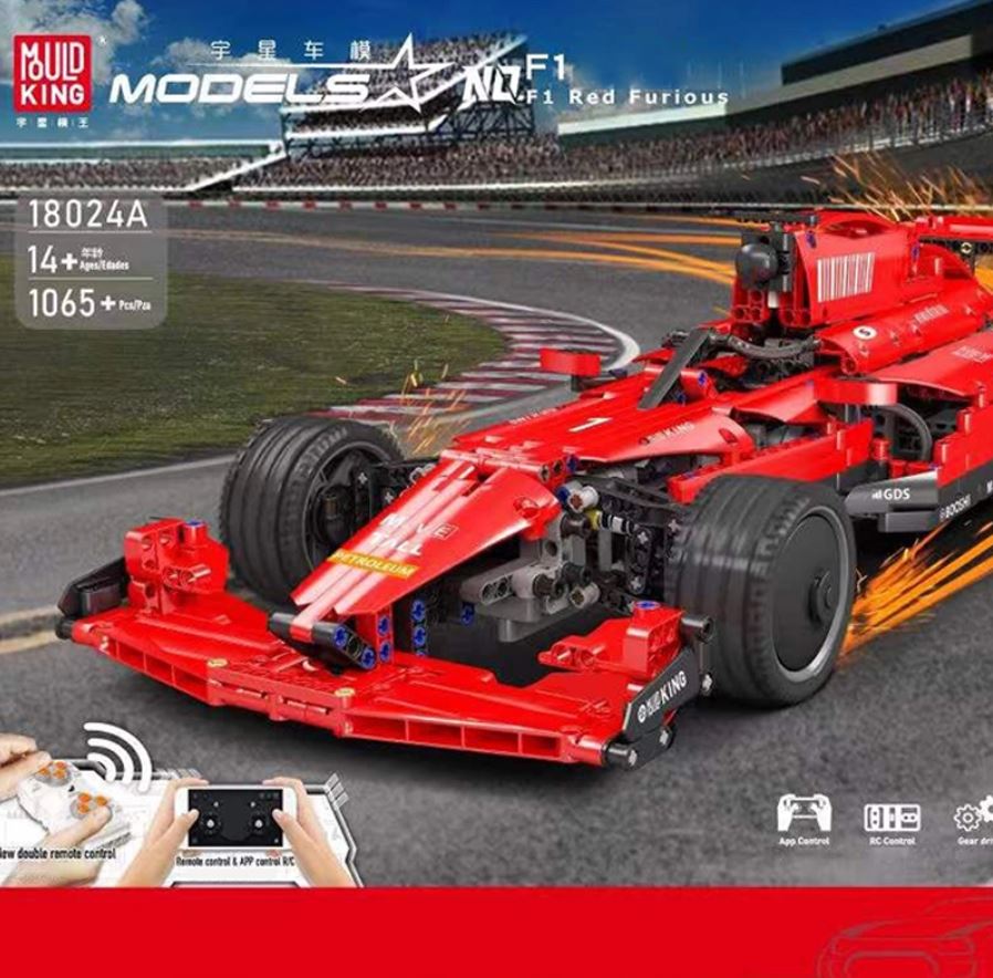 MOULD KING 18024A Red Formula 1 1 - LEPIN Germany