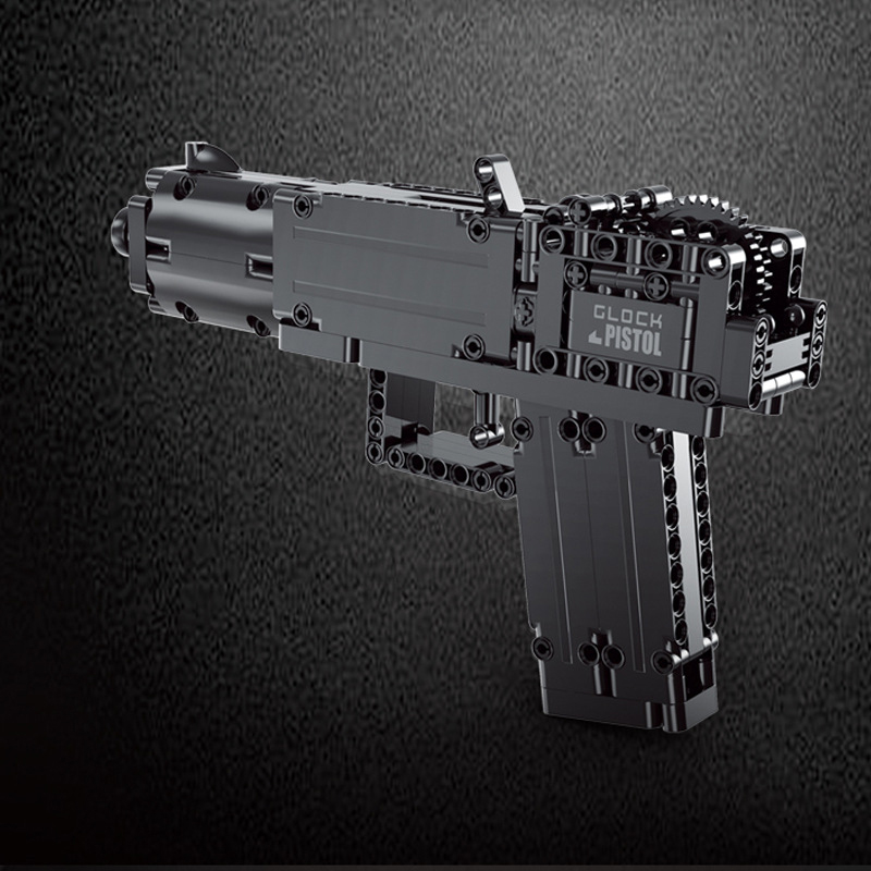 MOULDKING 14008 Glock Automatic Pistol 3 - LEPIN Germany