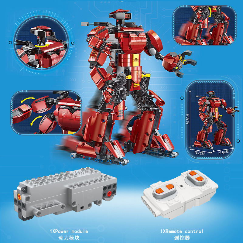 MOULDKING 15038 Crimson Robot 2 - LEPIN Germany