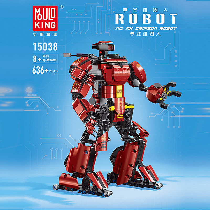 MOULDKING 15038 Crimson Robot - LEPIN Germany