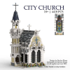 Mork 033006 Medieval City Church with 4418 pieces 1 - LEPIN Germany
