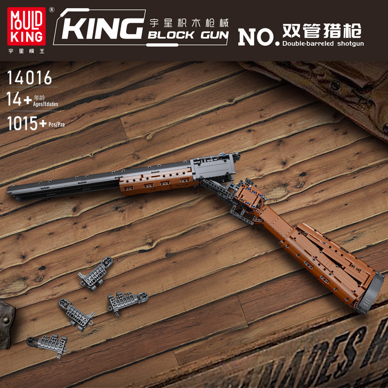 Mould King 14016 Double Barreled Shotgun with 1015 pieces - LEPIN Germany