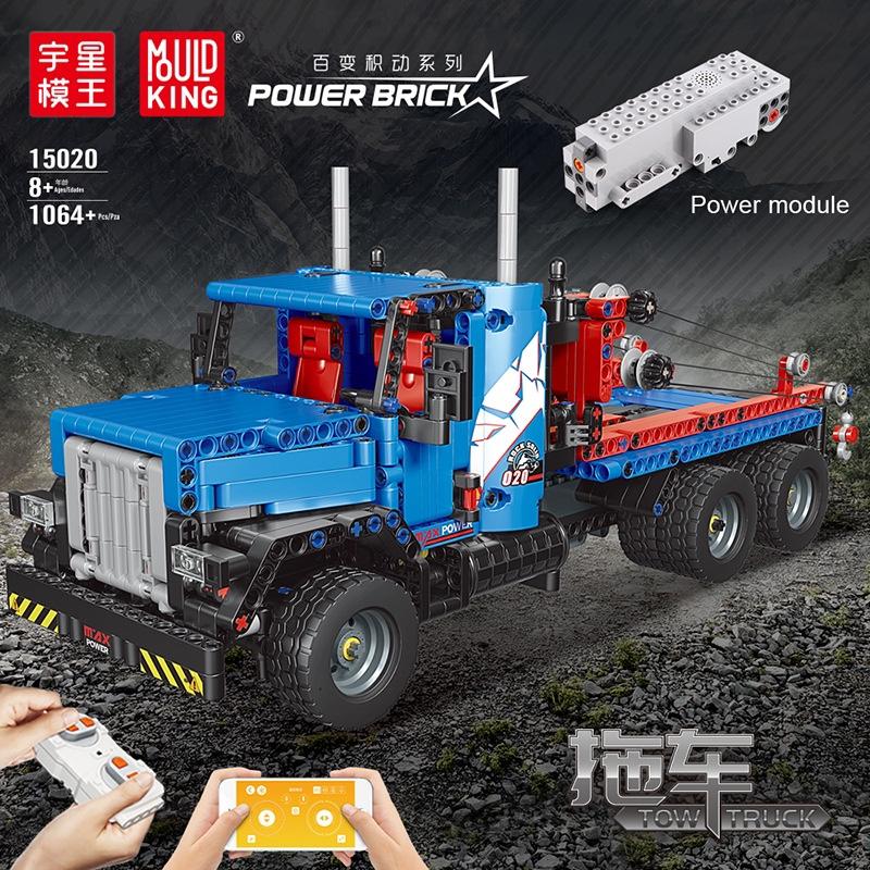 Mould King 15020 RC Tow Truck with 1064 pieces 1 - LEPIN Germany