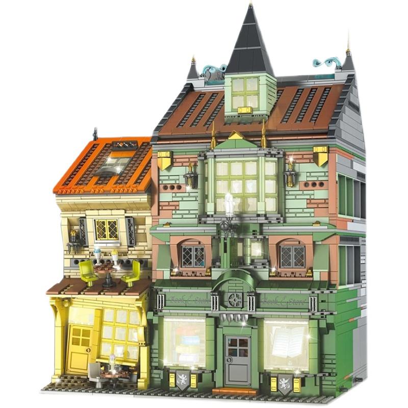Mould King 16040 The Book Store with Lights with 3468 pieces 2 - LEPIN Germany