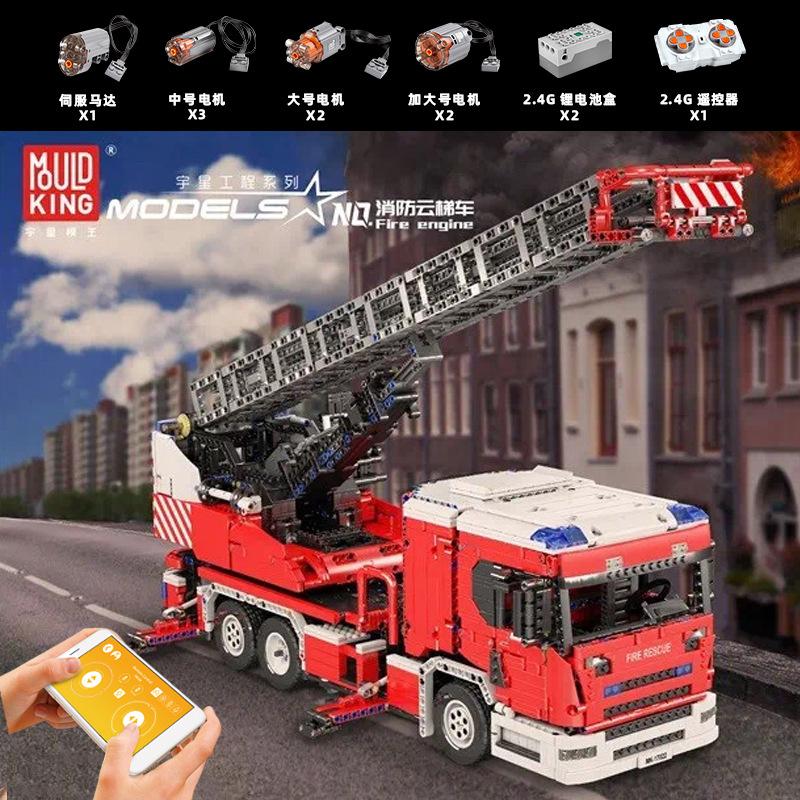 Mould King 17022 RC Fire Engine with 4886 pieces 1 - LEPIN Germany