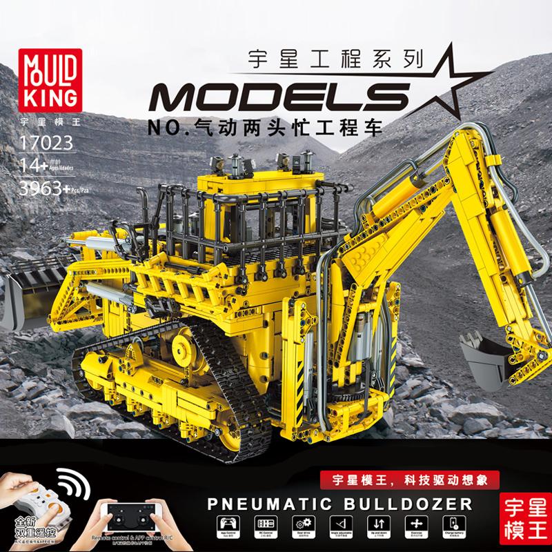 Mould King 17023 RC Pneumatic Bulldozer with 3963 pieces 1 - LEPIN Germany