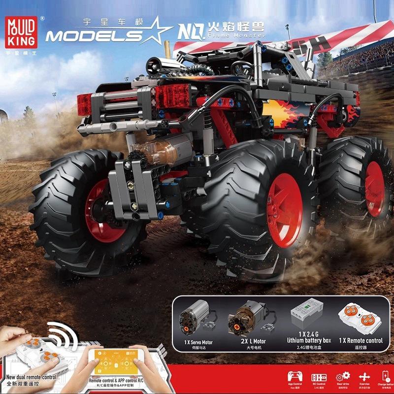 Mould King 18008 Flame Monster with 889 pieces 1 - LEPIN Germany