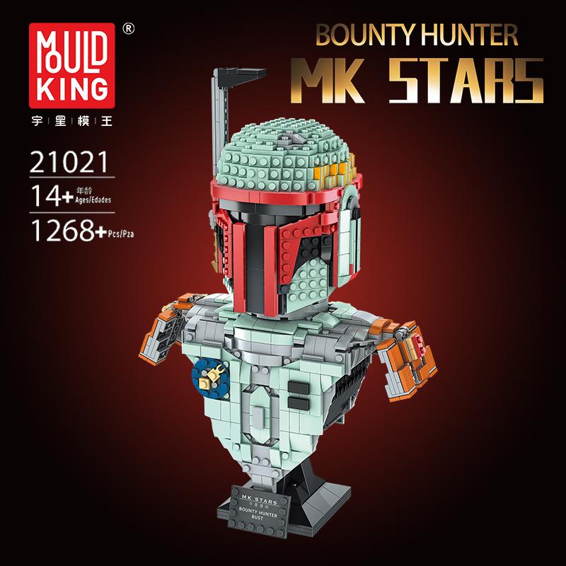 Mould King 21021 Bounty Hunter Bust with 1268 pieces 1 - LEPIN Germany