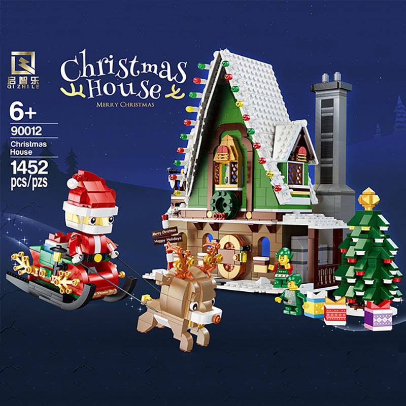 QIZHILE 90012 Christmas House with 1452 pieces 1 - LEPIN Germany