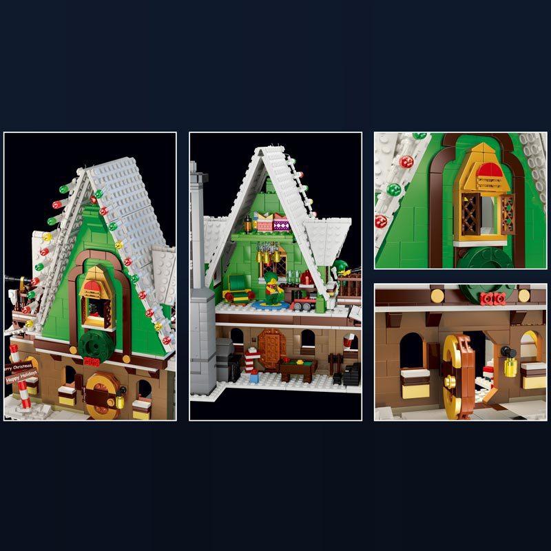 QIZHILE 90012 Christmas House with 1452 pieces 2 - LEPIN Germany