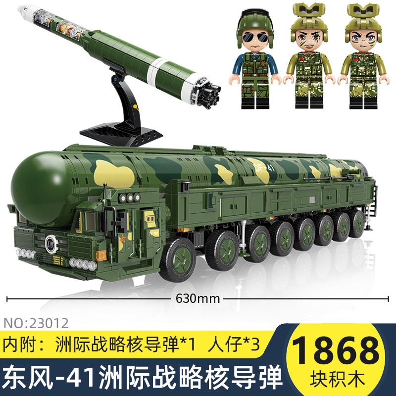 Qman 23012 DF 41 Ballistic Missile with 1868 pieces 10 - LEPIN Germany