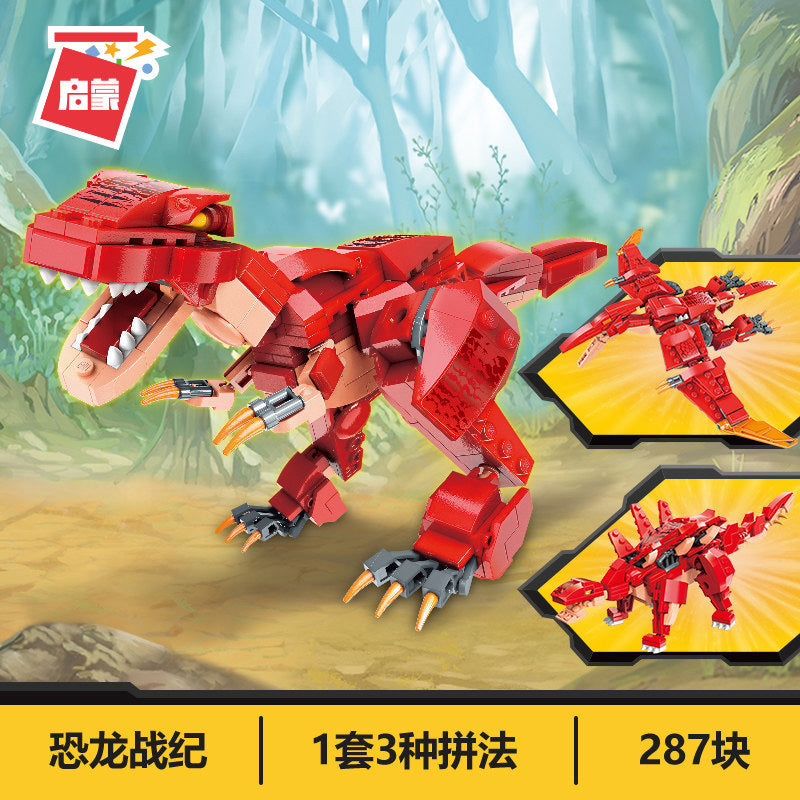 Qman 42106 The Era of Dinosaur War with 287 pieces 1 - LEPIN Germany