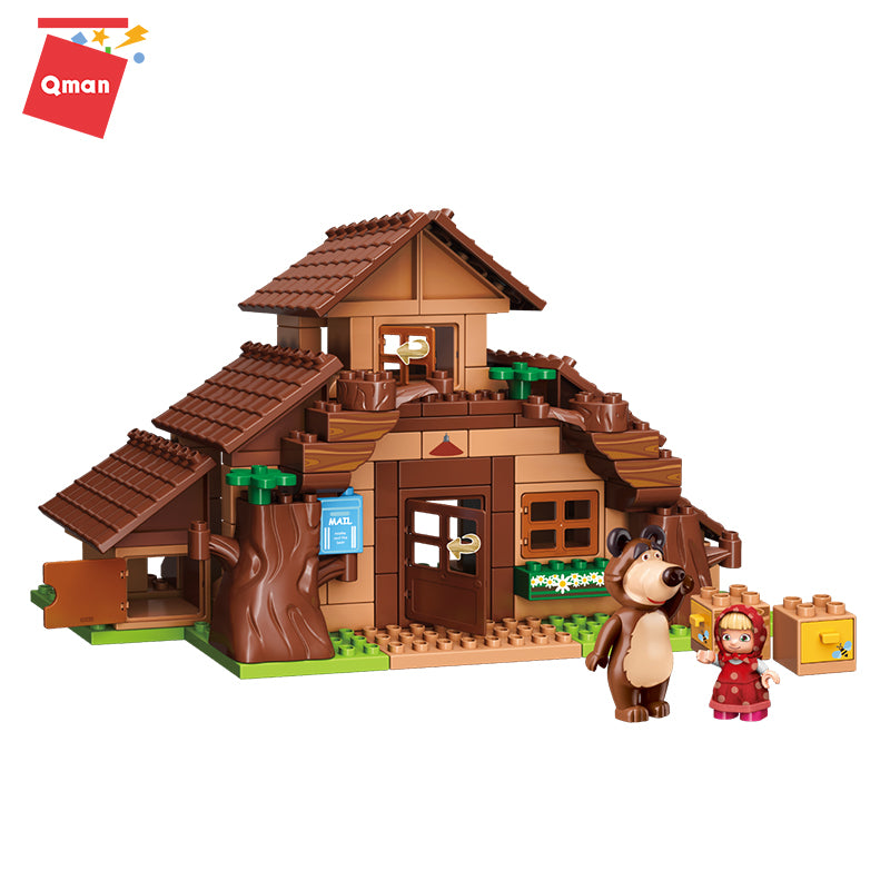 Qman 5212 Bear House with 113 pieces 9 - LEPIN Germany