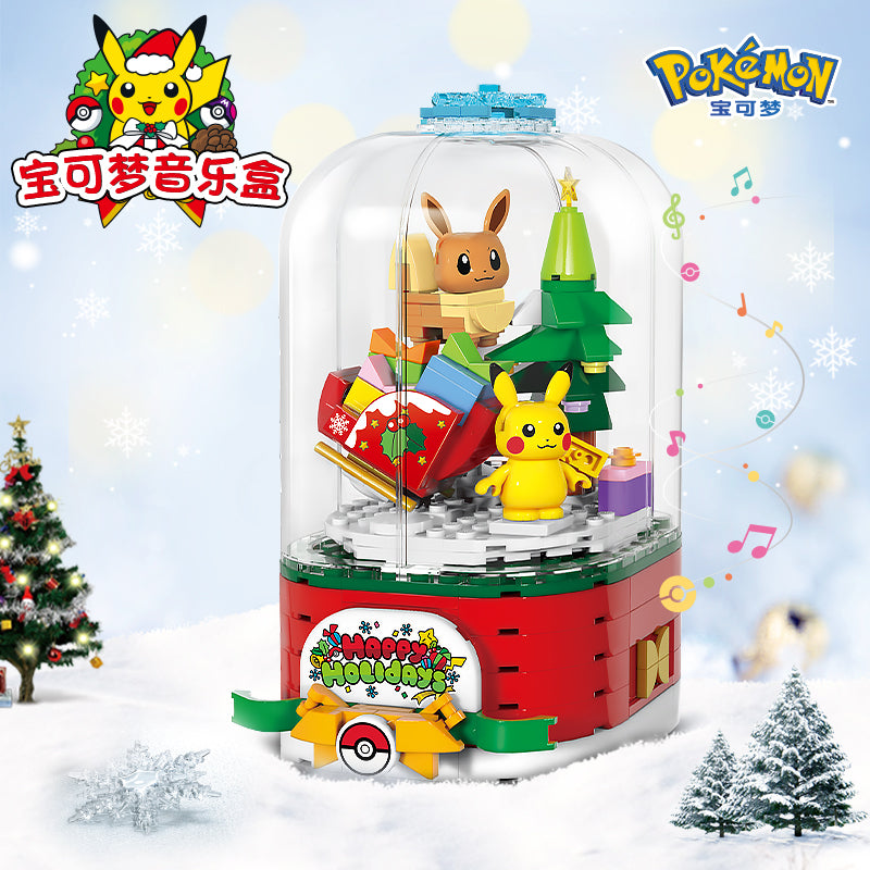 Qman K20211 Pokemon Music Box with 500 pieces 1 - LEPIN Germany